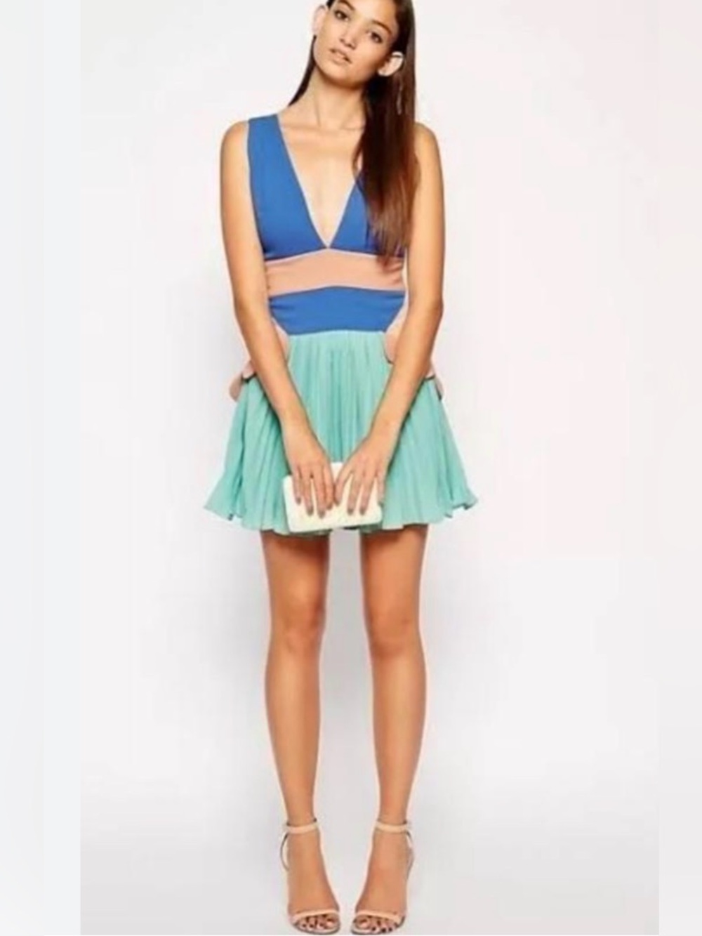 Three floor cocktail dress